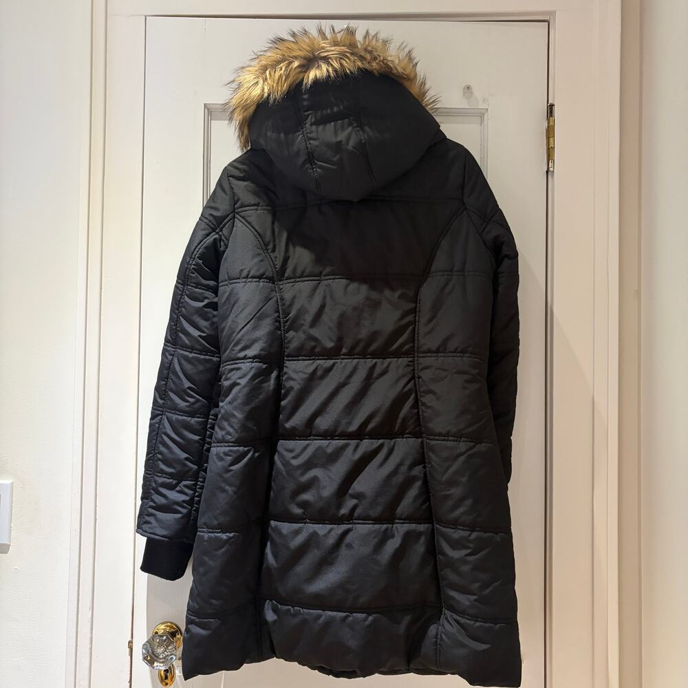 Maralyn & Me Hooded Parka Black Size Large - Picture 8 of 8